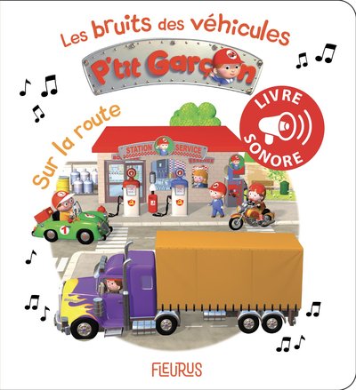 Picture of Les bruits des véhicules P'tit garçon - Sur la route