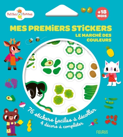 Image de Mes premiers stickers - Le marché des couleurs