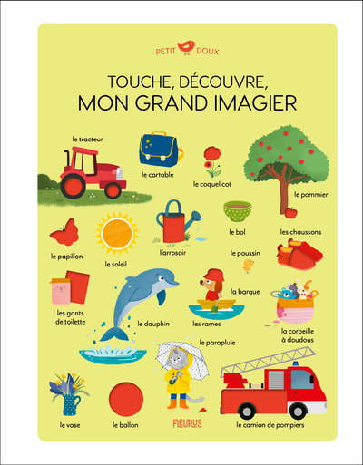 Image de Touche, découvre, Mon grand imagier