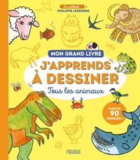 Image de Mon grand livre - J'apprends à dessiner tous les animaux