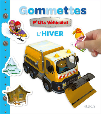 Picture of Mes premières gommettes P'tits véhicules - Hiver