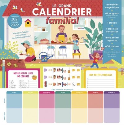 Image de Le grand calendrier familial 2021-2022