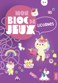 Image de Mon bloc jeux licornes