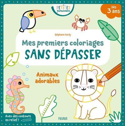 Picture of Mes premiers coloriages sans dépasser - Animaux adorables