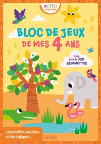 Image de Le bloc de jeux de mes 4 ans avec des gommettes