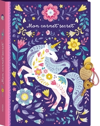 Image de Mon carnet secret - Licorne scintillante