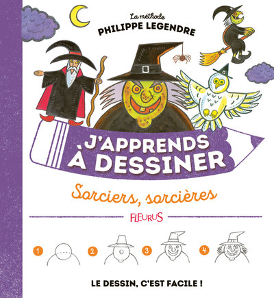 Image de J'apprends à dessiner sorciers, sorcières