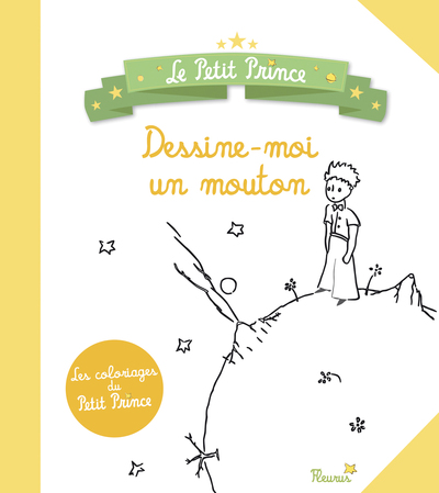 Picture of DESSINE-MOI UN MOUTON. LE CAHIER DE COLORIAGE DU PETIT PRINCE