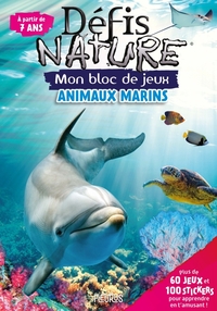 Image de Bloc jeux - Défis Nature (avec stickers) - Animaux marins