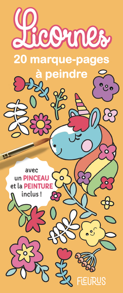 Image de Marque-pages à peindre - licornes