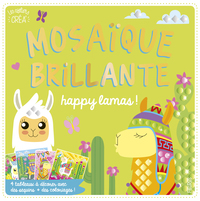 Image de Mosaïque brillante happy lamas !