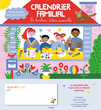 Picture of Calendrier familial. Le bonheur d'être ensemble - 2022-2023