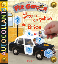 Picture of LA VOITURE DE POLICE DE BRICE AUTOCOLLANTS