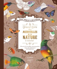 Picture of le grand livre des merveilles de la nature à colorier