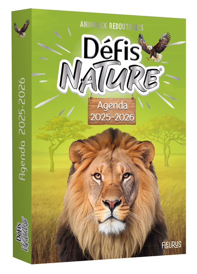 Picture of Agenda Défis Nature 2025-2026 - Animaux redoutables