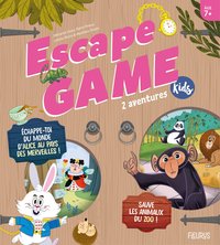 Image de Escape Game Kids  - 2 aventures (Sauve les animaux du zoo !, Échappe-toi du monde d Alice au pays de