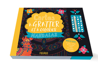 Image de Cartes à gratter et à colorier : Fôret Mandalas