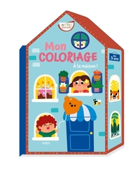 Picture of Mon coloriage Petites Pousses - A la maison