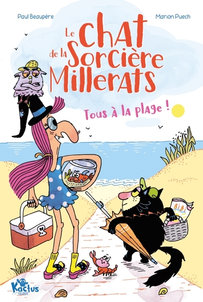 Image de Le chat de la sorcière Millerats - Tous à la plage !