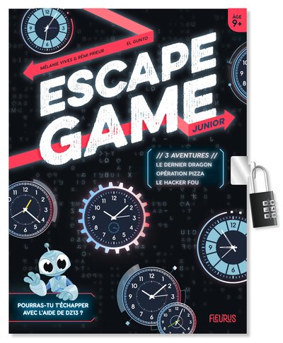 Image de Escape Game Junior. 3 aventures (Le dernier dragon / Opération pizza / Le hacker fou)