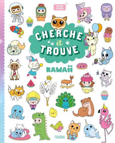 Image de Cherche et trouve kawaïi   Animaux mignons