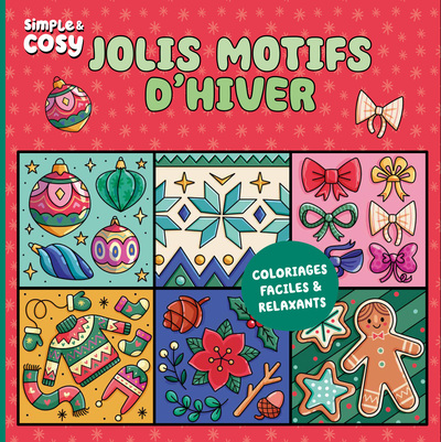 Image de Coloriages Jolis motifs d hiver