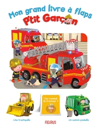 Picture of Mon grand livre à flaps P'tit Garçon