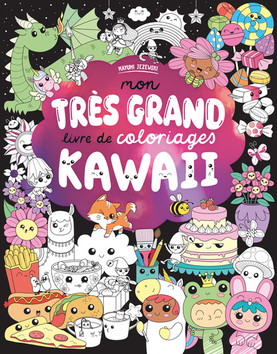 Picture of Mon très grand livre de coloriages kawaii
