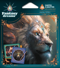 Image de Cartes à gratter étincelantes - Animal totem
