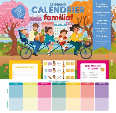 Image de Le grand calendrier familial 2022-2023