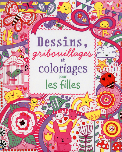 Picture of Dessins, gribouillages et coloriages pour les filles