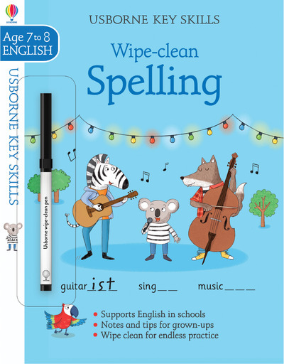 Image de Key Skills Wipe-clean Spelling - Age 7 to 8