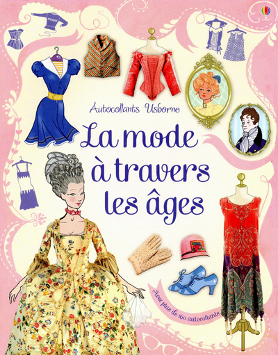 Image de La mode à travers les âges - Autocollants Usborne