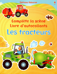 Picture of Les tracteurs - Complète la scène - Livre d'autocollants