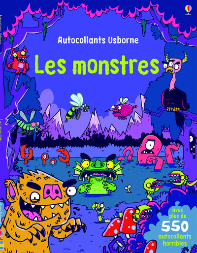 Image de Les monstres - Autocollants Usborne