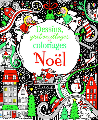 Image de Noël - dessins, gribouillages et coloriages