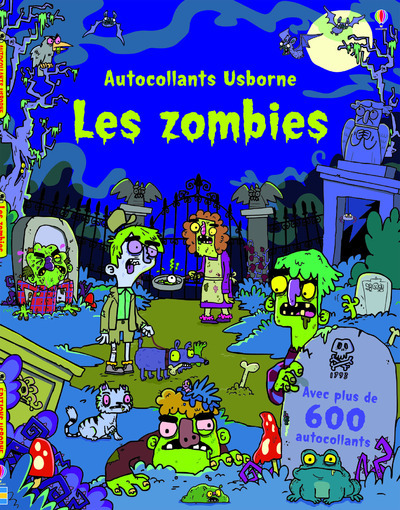 Image de Les zombies - Autocollants Usborne