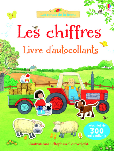 Picture of Les chiffres - les contes de la ferme - livre d'autocollants