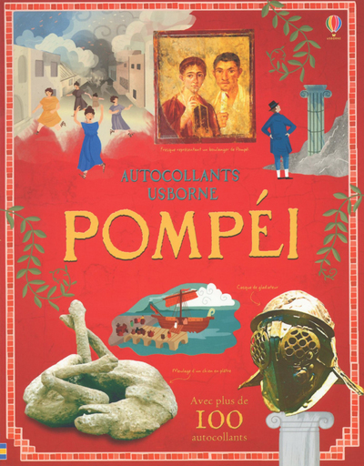 Picture of Pompéi - Autocollants Usborne (documentaires)
