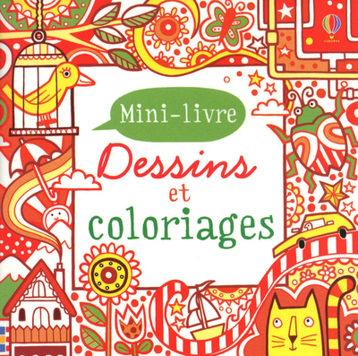 Image de DESSINS ET COLORIAGES ROUGE - MINI-LIVRE