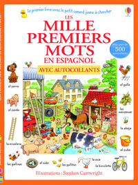 Image de Les mille premiers mots en espagnol avec autocollants