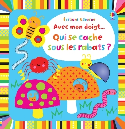 Picture of Qui se cache sous les rabats ? - Avec mon doigt... Livres à toucher - Dès 6 mois