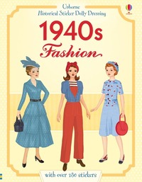 Image de Historical Sticker Dolly Dressing 1940s Fashion