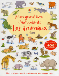 Picture of Mon grand livre d'autocollants - Les animaux