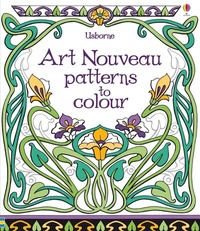 Picture of Art nouveau patterns to colour