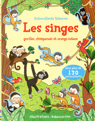 Picture of Les singes - Autocollants Usborne