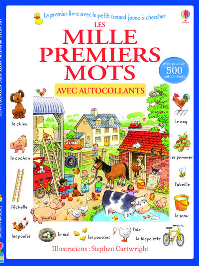 Image de Les mille premiers mots avec autocollants