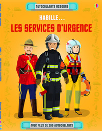 Image de Habille... Les services d'urgence - Autocollants Usborne
