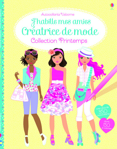 Picture of J'habille mes amies - créatrice de mode : Collection printemps - Autocollants Usborne
