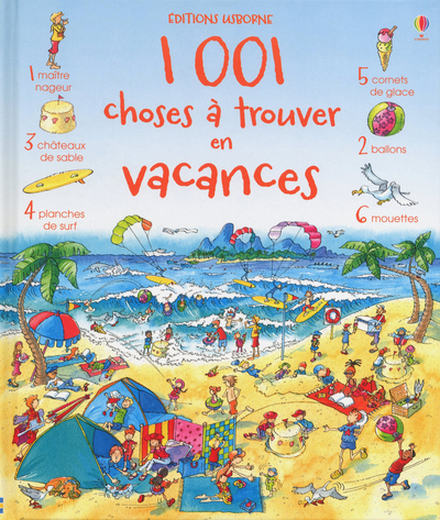 Picture of 1001 choses à trouver en vacances